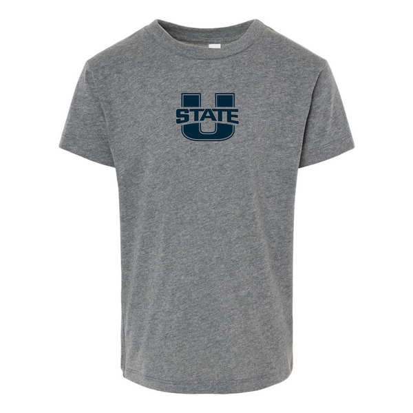 Utah State Aggies BELLA  CANVAS Toddler Jersey Tee