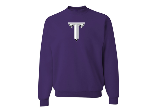 Men's Troy Trojans JERZEES NuBlend Crewneck Sweatshirt