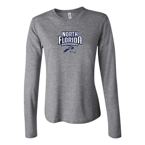 BELLA CANVAS Women’s UNF Ospreys  Jersey Long Sleeve Tee