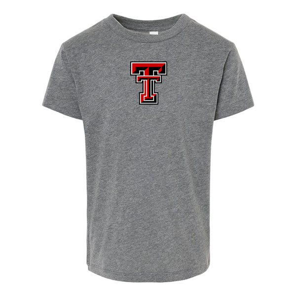 Texas Tech Red Raiders  BELLA  CANVAS Toddler Jersey Tee