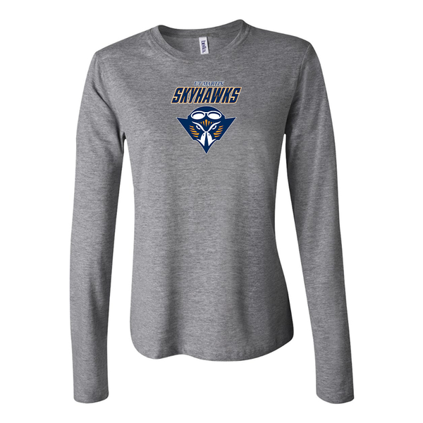 BELLA CANVAS Women’s Tennessee Martin Skyhawks Jersey Long Sleeve Tee