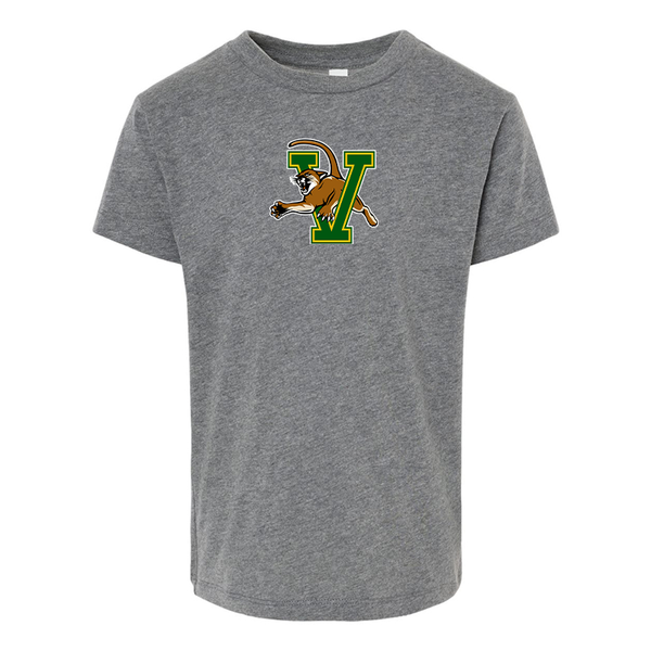 Vermont Catamounts BELLA  CANVAS Toddler Jersey Tee