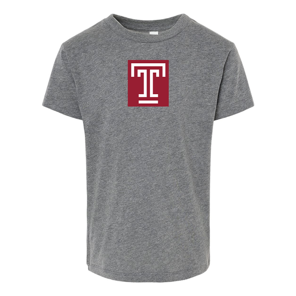 Temple Owls BELLA  CANVAS Toddler Jersey Tee