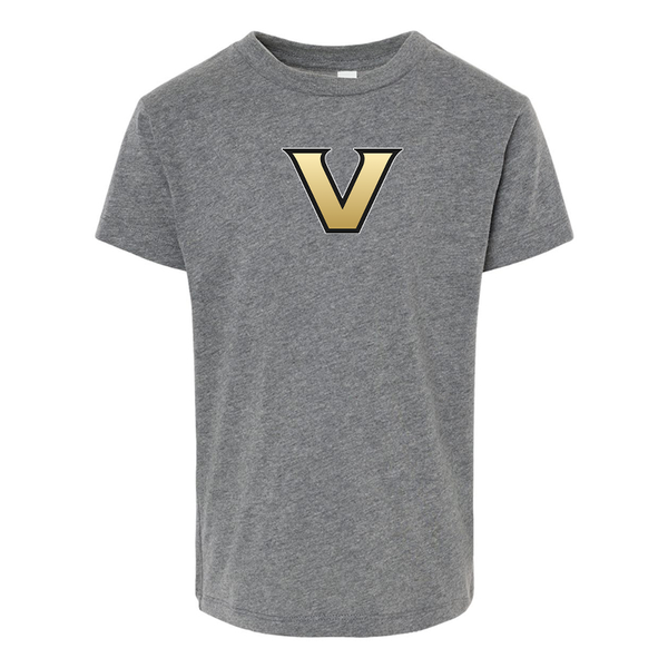 Vanderbilt Commodores BELLA  CANVAS Toddler Jersey Tee