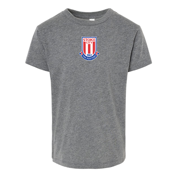 Stoke City Soccer  BELLA  CANVAS Toddler Jersey Tee