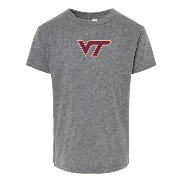 Virginia Tech Hokies BELLA  CANVAS Toddler Jersey Tee