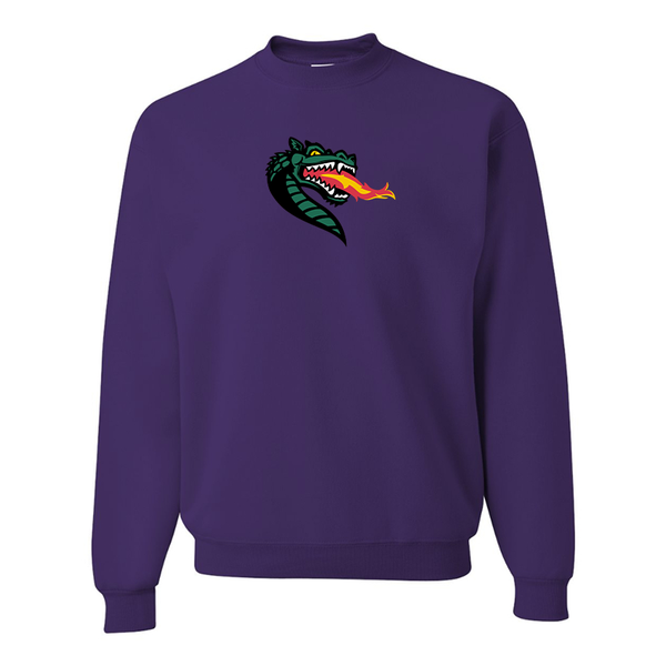 Men's UAB Blazers  JERZEES NuBlend Crewneck Sweatshirt
