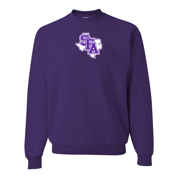 Men's Stephen F. Austin Lumberjacks   JERZEES NuBlend Crewneck Sweatshirt