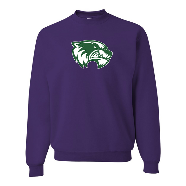 Men's  Utah Valley Wolverines JERZEES NuBlend Crewneck Sweatshirt