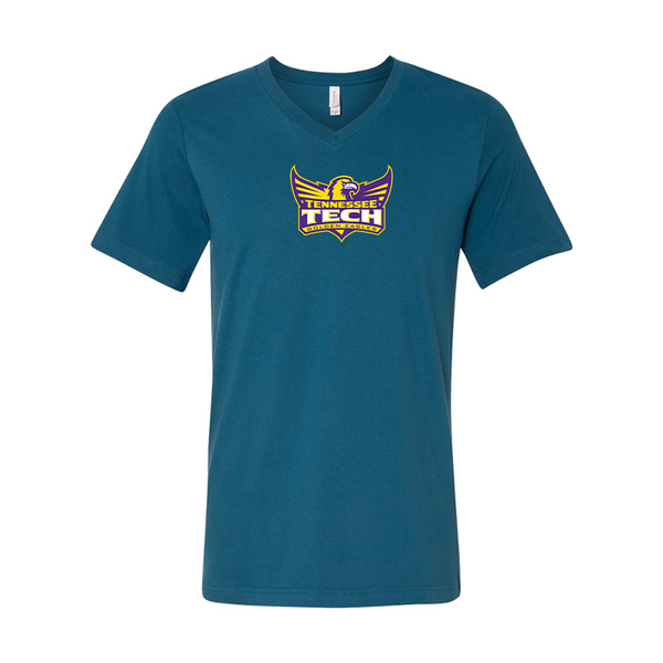 Tennessee Tech Golden Eagles BELLA  CANVAS - Jersey V-Neck T-Shirt
