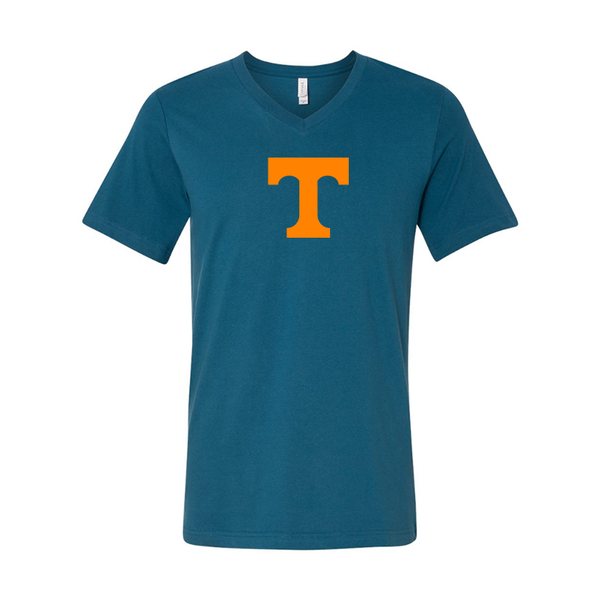 Tennessee Volunteers BELLA  CANVAS - Jersey V-Neck T-Shirt