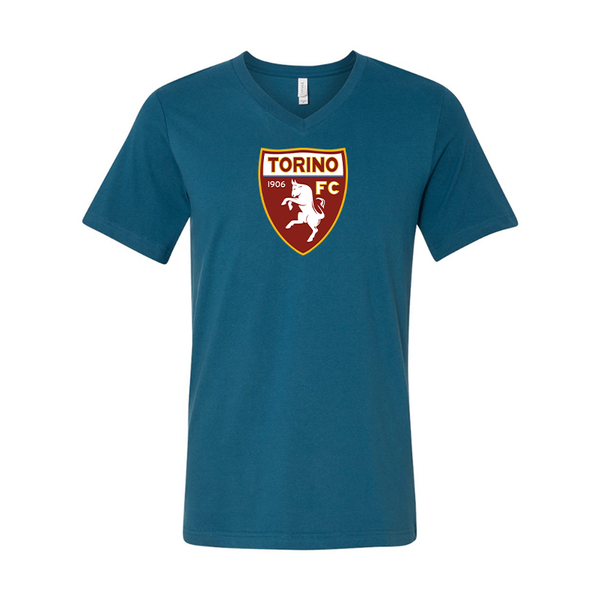 Torino Soccer BELLA  CANVAS - Jersey V-Neck T-Shirt