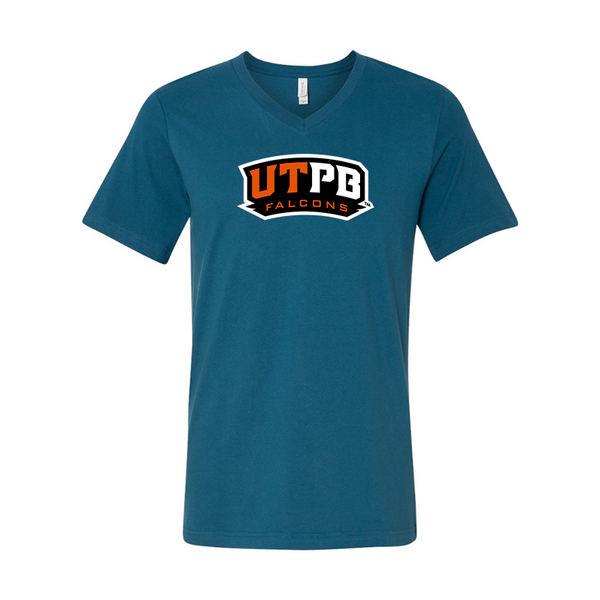 UTPB Falcons  BELLA  CANVAS - Jersey V-Neck T-Shirt