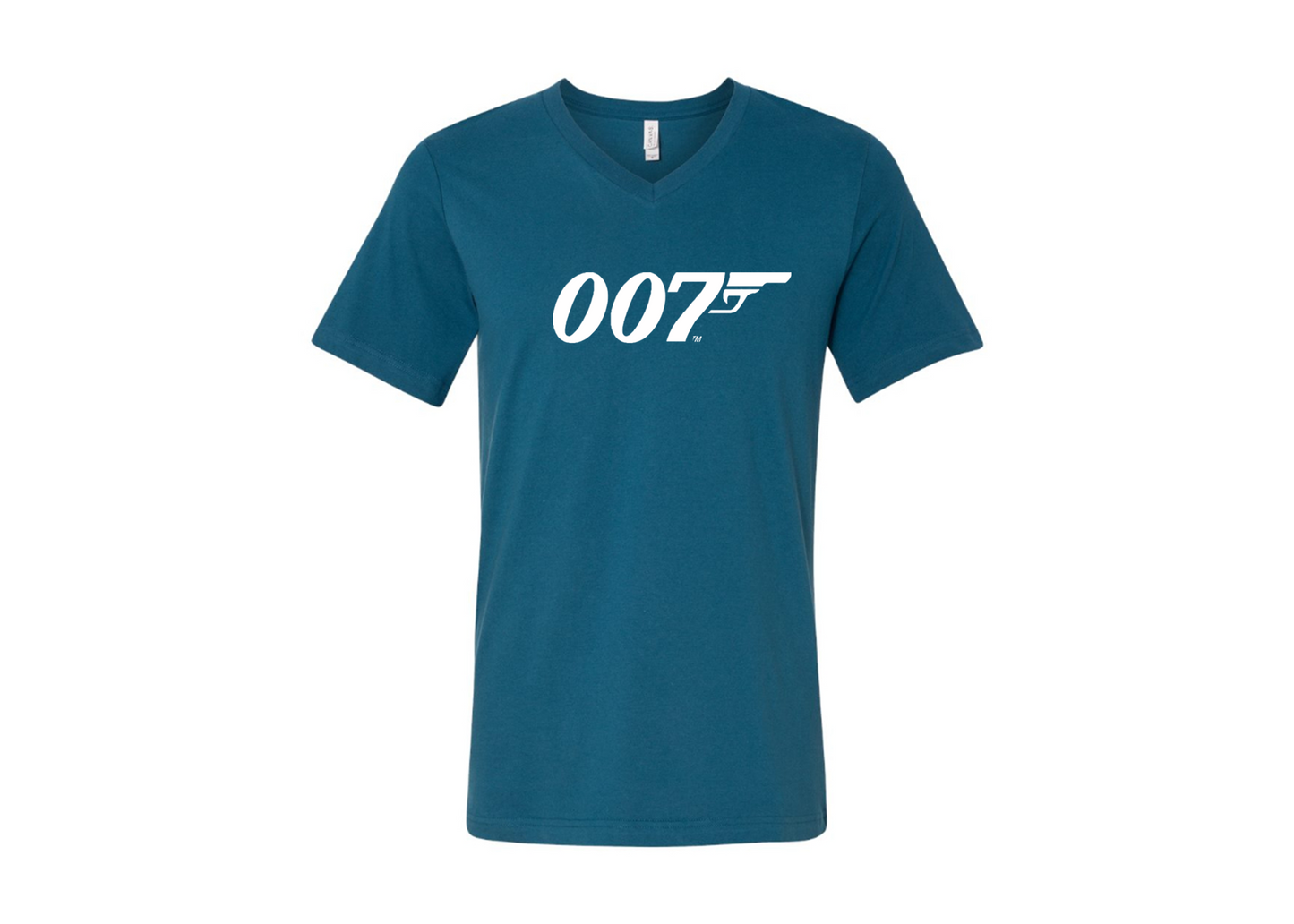 007 James Bond Movie - BELLA + CANVAS - Jersey V-Neck Tee - 3005