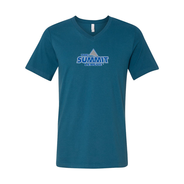 The Summit League BELLA  CANVAS - Jersey V-Neck T-Shirt