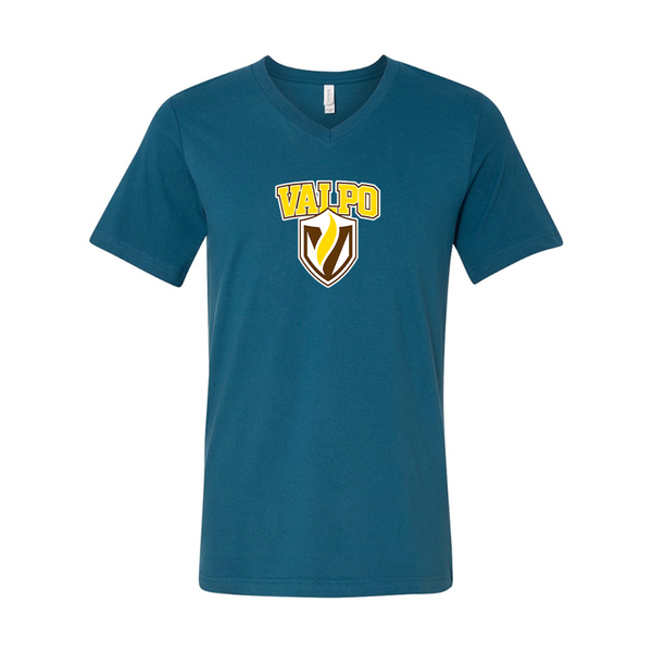 Valparaiso Crusaders BELLA  CANVAS - Jersey V-Neck T-Shirt