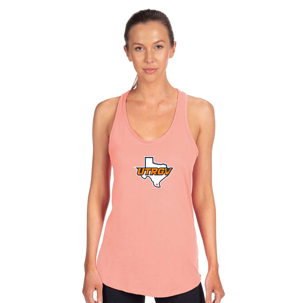 Women's UTRGV Vaqueros Next Level Ideal Racerback Tank