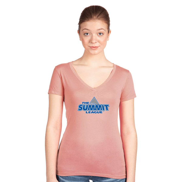 Women's The Summit League  Next Level V-Neck T-Shirt