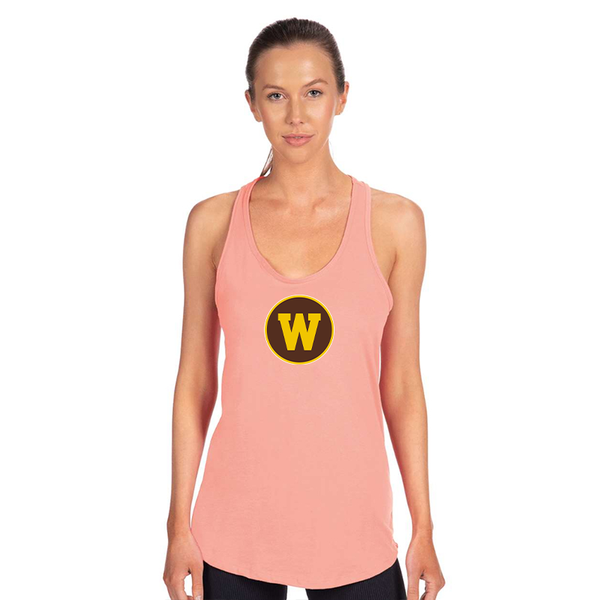 Women's   Western Michigan Broncos Next Level Ideal Racerback Tank