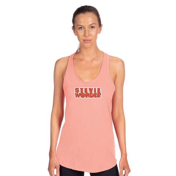 Women's  Stevie wonder Next Level Ideal Racerback Tank