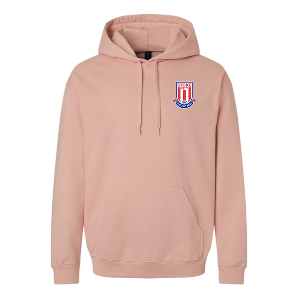 Men's Stoke City Soccer  Softstyle Midweight Hooded Sweatshirt