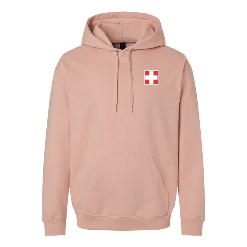 Men's  Switzerland National Football Soccer Team  Pullover Hoodie