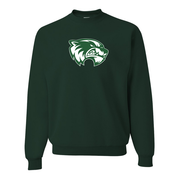 Men's  Utah Valley Wolverines JERZEES NuBlend Crewneck Sweatshirt