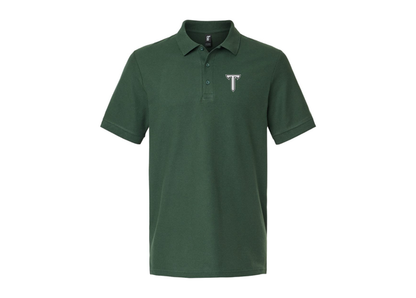 Men's Troy Trojans Gildan Hammer Pique Polo