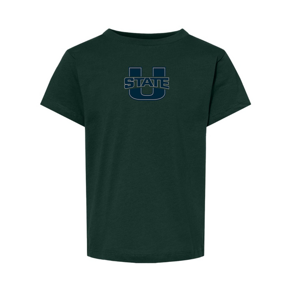 Utah State Aggies BELLA  CANVAS Toddler Jersey Tee