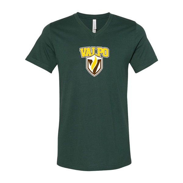 Valparaiso Crusaders BELLA  CANVAS - Jersey V-Neck T-Shirt