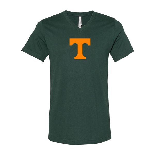 Tennessee Volunteers BELLA  CANVAS - Jersey V-Neck T-Shirt