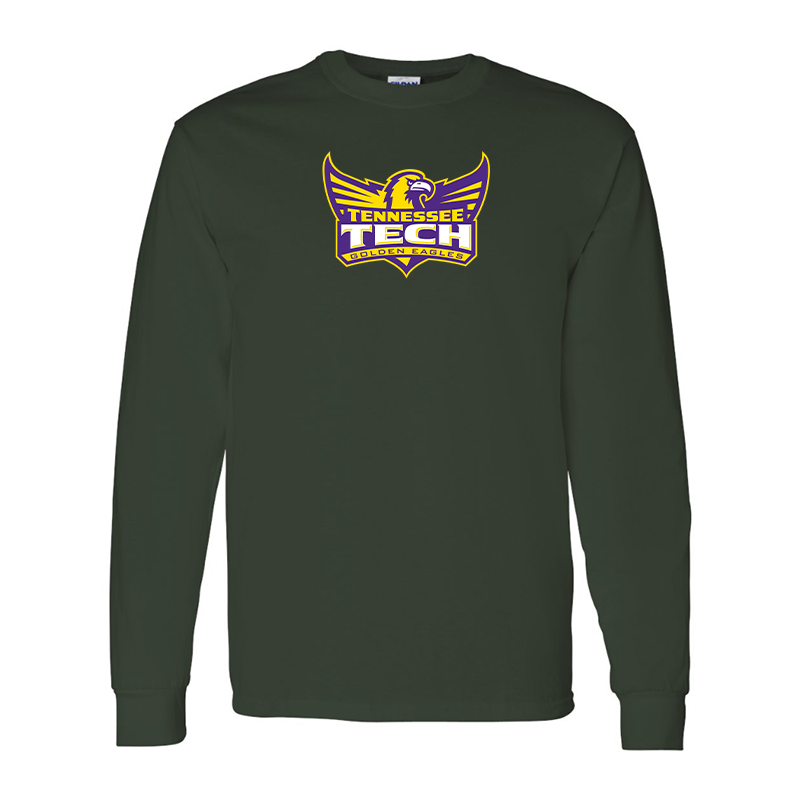 Men's Tennessee Tech Golden Eagles Gildan Heavy Cotton Long Sleeve T-Shirt