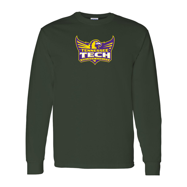 Men's Tennessee Tech Golden Eagles Gildan Heavy Cotton Long Sleeve T-Shirt