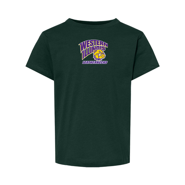 Western Illinois Leathernecks BELLA  CANVAS Toddler Jersey Tee