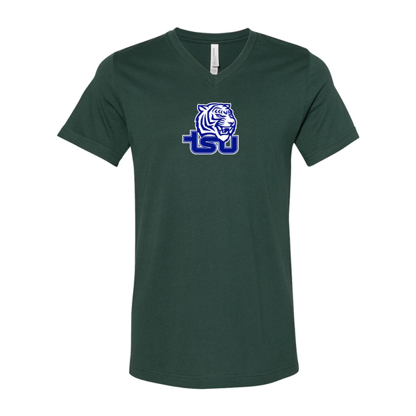 Tennessee State Tigers BELLA  CANVAS - Jersey V-Neck T-Shirt
