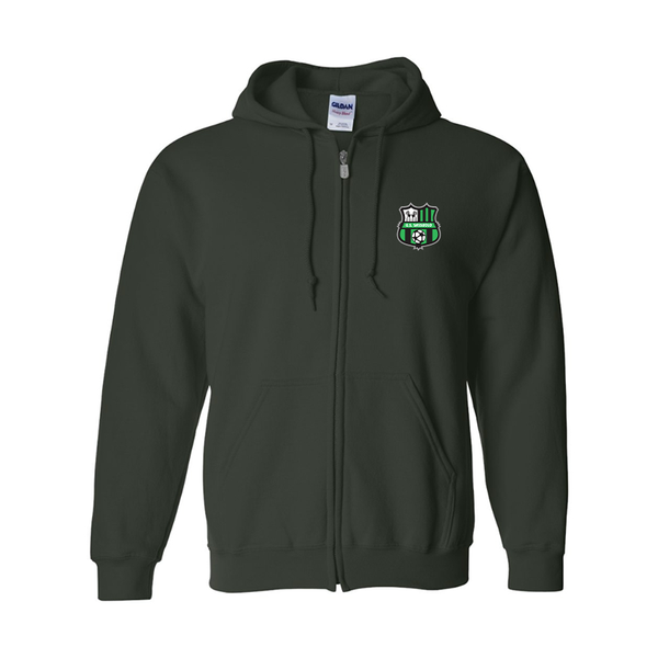 Men's U.S. Sassuolo Soccer  Gildan  Heavy Blend Full Zip Hooded Sweatshirt
