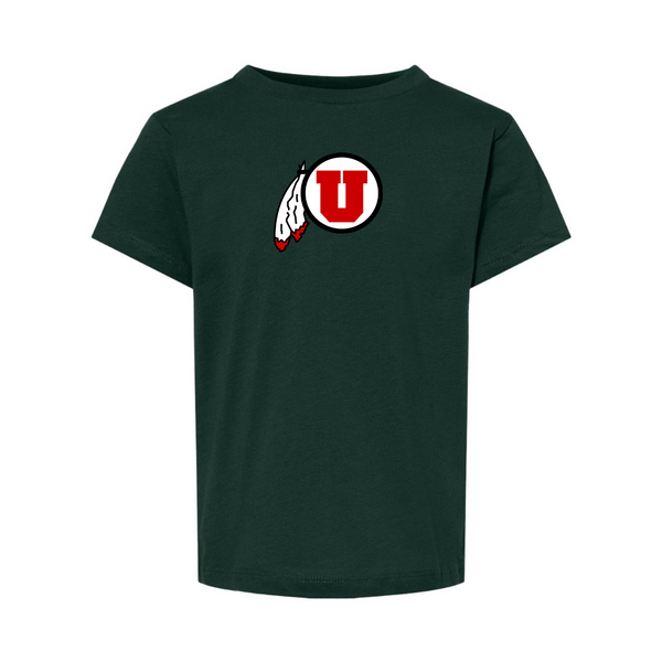 Utah Utes BELLA  CANVAS Toddler Jersey Tee