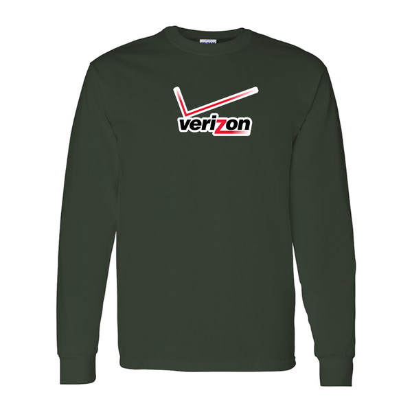 Men's Verizon Wireless Gildan Heavy Cotton Long Sleeve T-Shirt