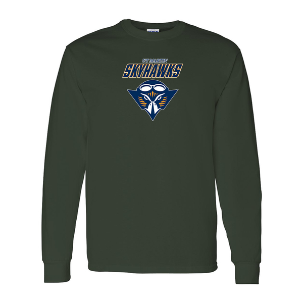 Men's Tennessee Martin Skyhawks Gildan Heavy Cotton Long Sleeve T-Shirt