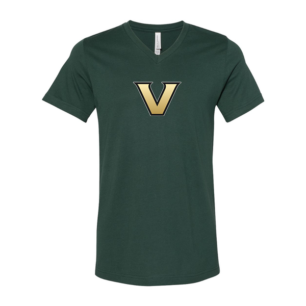 Vanderbilt Commodores BELLA  CANVAS - Jersey V-Neck T-Shirt