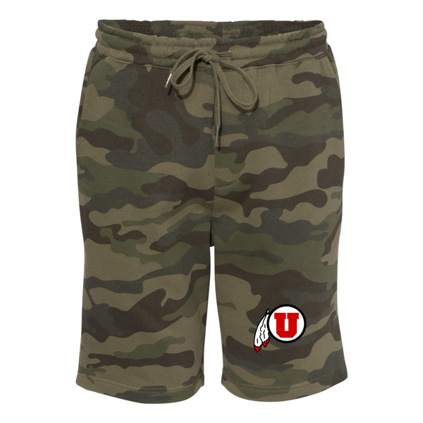 Men's Utah Utes Independent Trading Co Midweight Fleece Shorts