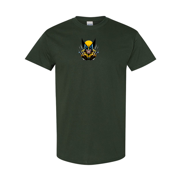 Men's  Wolverine 2025 Art  Gildan Heavy Cotton T-Shirt