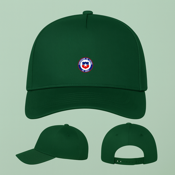 Chile National Soccer Team Five Panel Twill Snapback Cap