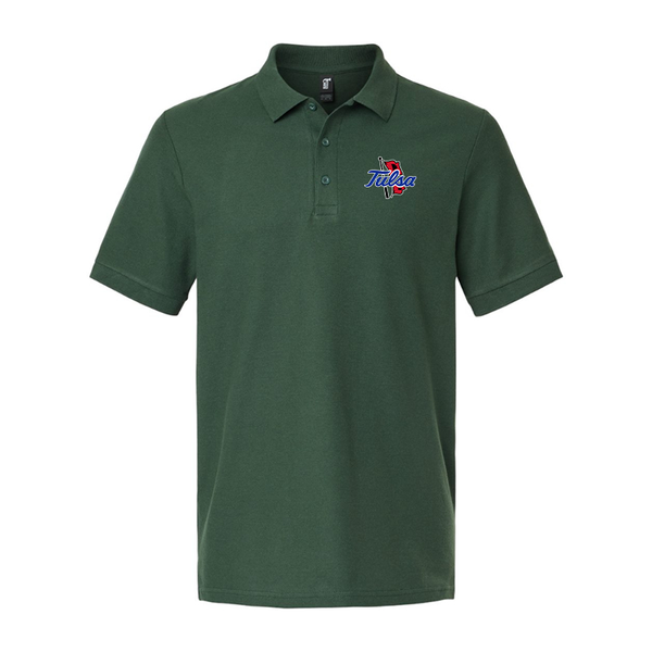 Men's Tulsa Golden Hurricane Gildan Hammer Pique Polo
