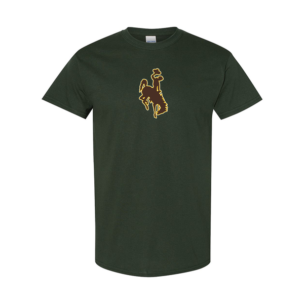 Men's  Wyoming Cowboys Gildan Heavy Cotton T-Shirt
