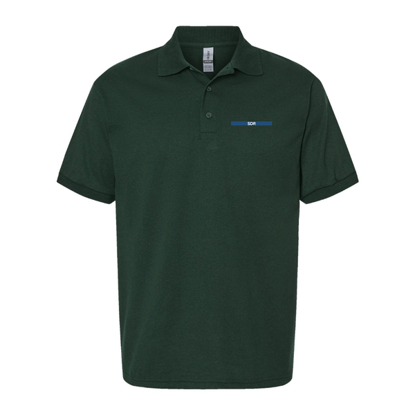 Men's   SDP  Logo  Dry Blend Polo