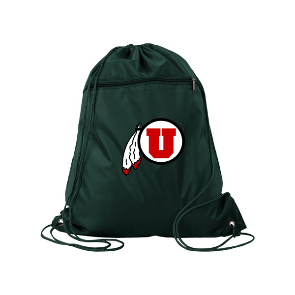 Utah Utes Q-Tees - Polyester Cinchpack