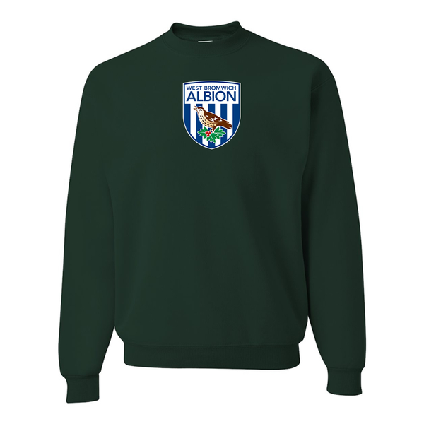 Men's West Bromwich Albion Soccer JERZEES NuBlend Crewneck Sweatshirt