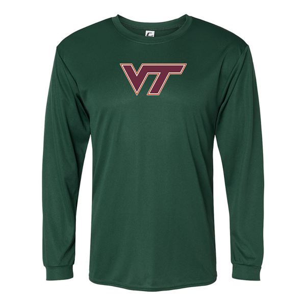 Men's Virginia Tech Hokies Performance Long Sleeve T-Shirt