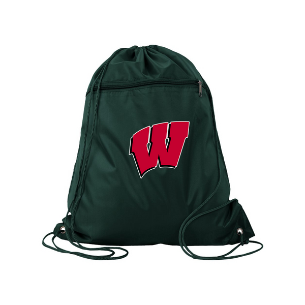 Wisconsin Badgers Q-Tees - Polyester Cinchpack